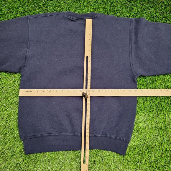 Vintage Lourdes Athletics Sweatshirt Women Medium 19x22 Crop - Picture 4 of 13